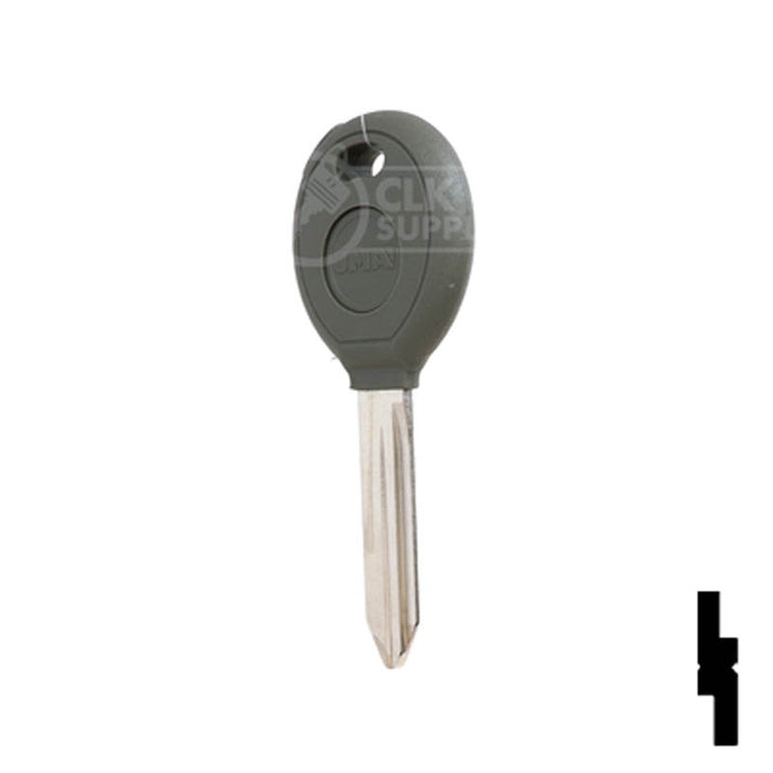 Uncut Transponder Key | Chrysler | Y164PT Automotive Key JMA USA