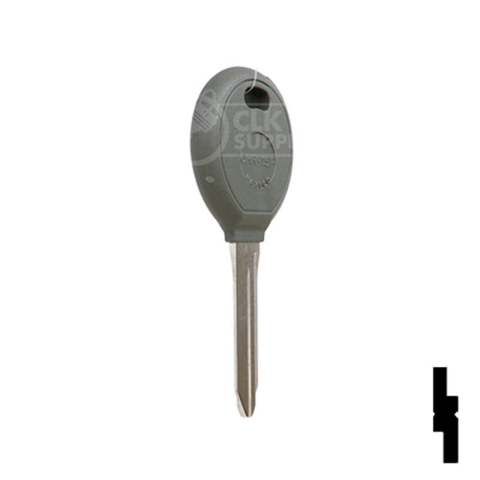 Uncut Transponder Key | Chrysler | Y164PT Automotive Key JMA USA
