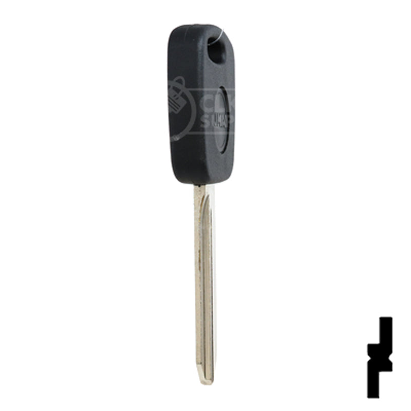 Uncut Transponder Key | Ford | H72PT, 598333 Automotive Key JMA USA
