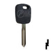 Uncut Transponder Key | Ford | H72PT, 598333 Automotive Key Kee-Co
