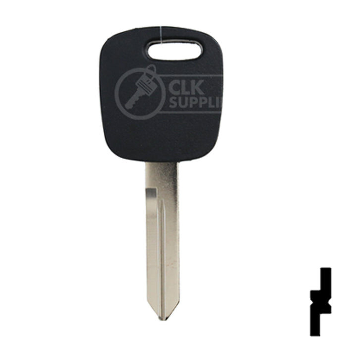 Uncut Transponder Key | Ford | H72PT, 598333 Automotive Key Kee-Co