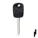 Uncut Transponder Key | Ford | H72PT, 598333 Automotive Key Kee-Co