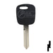 Uncut Transponder Key | Ford | H72PT, 598333 Automotive Key Kee-Co