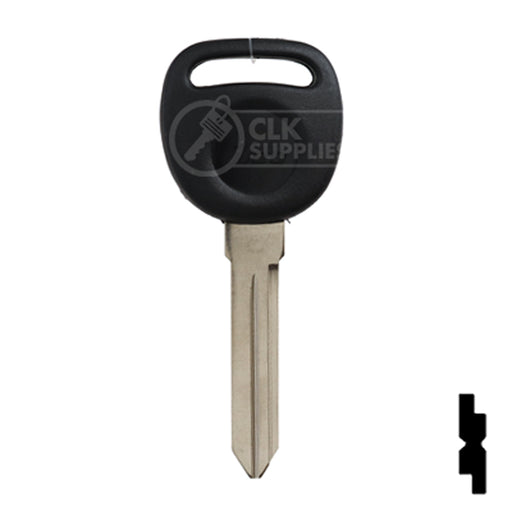 Uncut Transponder Key | General Motors | B99PT, 692952 Automotive Key Ilco