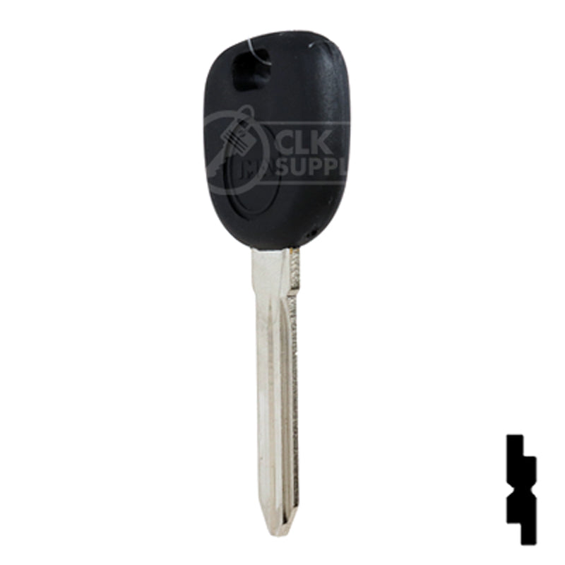 Uncut Transponder Key | GM | B102PT Automotive Key JMA USA