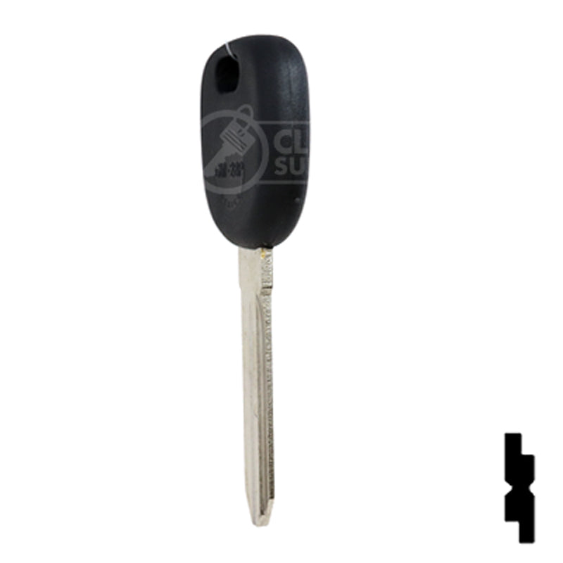 Uncut Transponder Key | GM | B102PT Automotive Key JMA USA