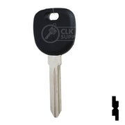 Uncut Transponder Key | GM | B112PT, 692139 Automotive Key JMA USA