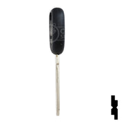 Uncut Transponder Key | GM | B112PT, 692139 Automotive Key JMA USA