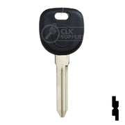 Uncut Transponder Key | GM | B112PT, 692139 Automotive Key JMA USA