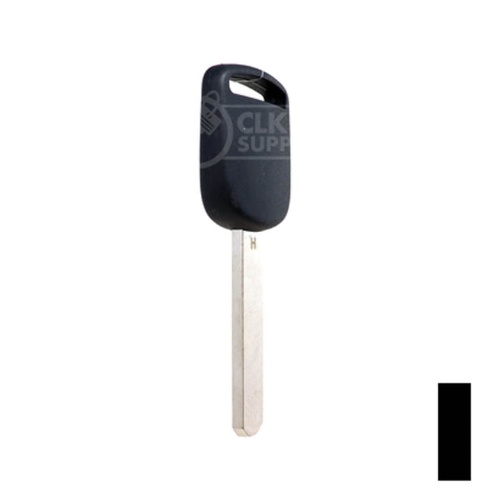 2 Uncut Blank Transponder Keys For Hyundai – ID46 Chip, HY18 Keyway | Nickel/Black