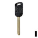 Uncut Transponder Key | Honda | HO01PT Automotive Key Ilco