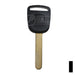 Uncut Transponder Key | Honda | HO01PT Automotive Key Ilco
