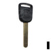 Uncut Transponder Key | Honda | HO01PT Automotive Key Ilco