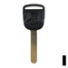 Uncut Transponder Key | Honda | HO01PT Automotive Key Ilco