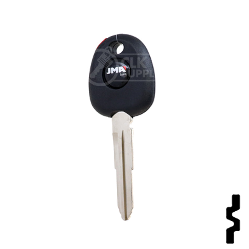 Uncut Transponder Key | Hyundai | HYN7RT14, TP12YY-6D.P1 Automotive Key JMA USA