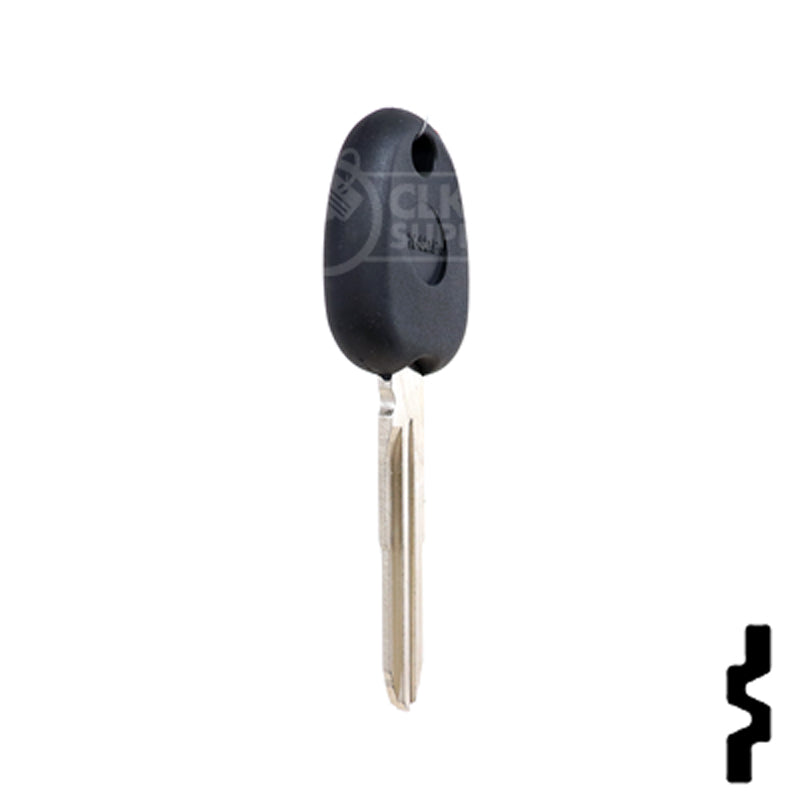 Uncut Transponder Key | Hyundai | HYN7RT14, TP12YY-6D.P1 Automotive Key JMA USA