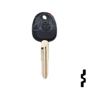 Uncut Transponder Key | Hyundai | HYN7RT14, TP12YY-6D.P1 Automotive Key JMA USA