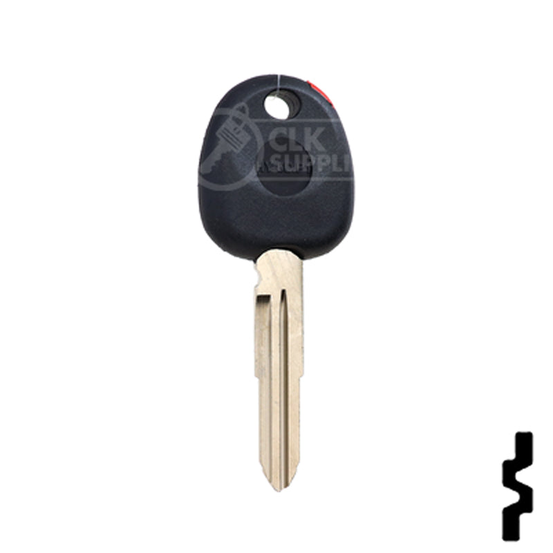 Uncut Transponder Key | Hyundai | HYN7RT14, TP12YY-6D.P1 Automotive Key JMA USA
