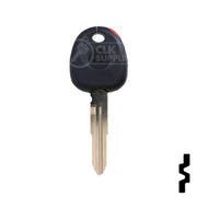 Uncut Transponder Key | Hyundai | HYN7RT14, TP12YY-6D.P1 Automotive Key JMA USA