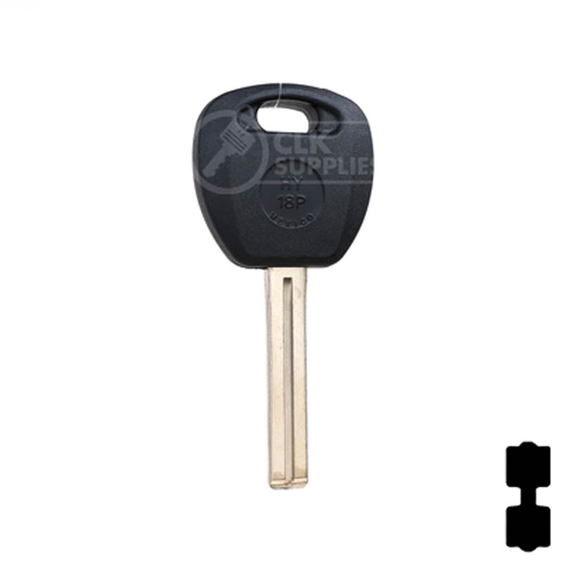 Uncut Transponder Key | Hyundai, Kia | HY20PT Automotive Key JMA USA