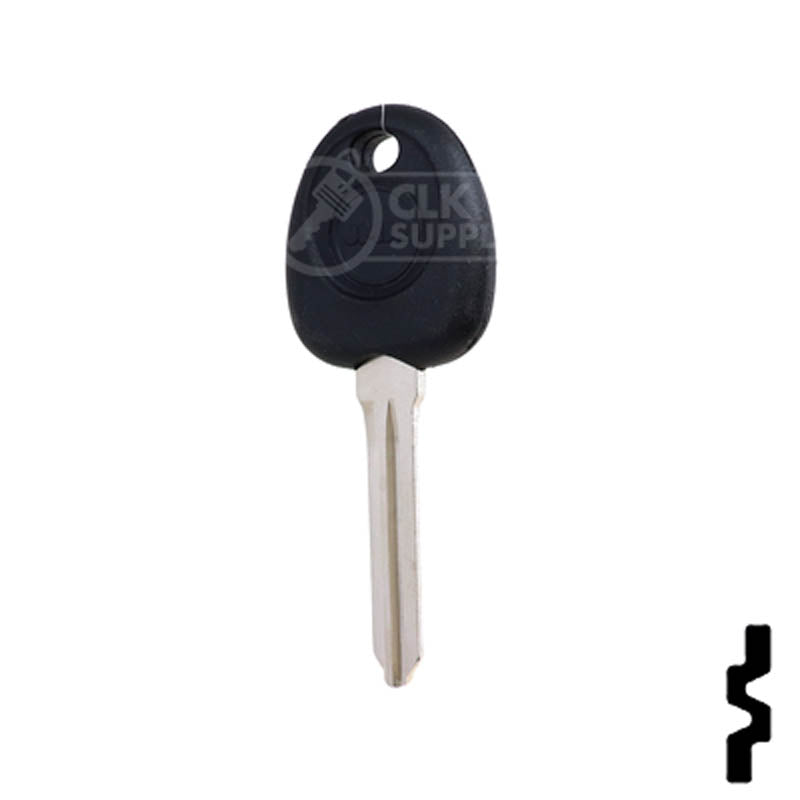 Uncut Transponder Key | Hyundai, Kia | HYN14RT14 Automotive Key JMA USA