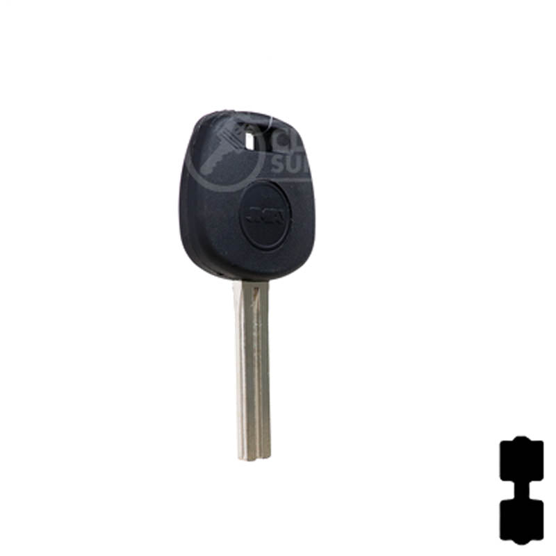 Uncut Transponder Key | Lexus | TOY48BT4 Automotive Key JMA USA