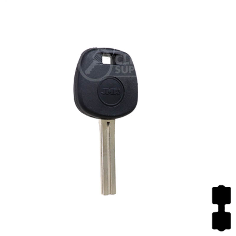 Uncut Transponder Key | Lexus | TOY48BT4 Automotive Key JMA USA