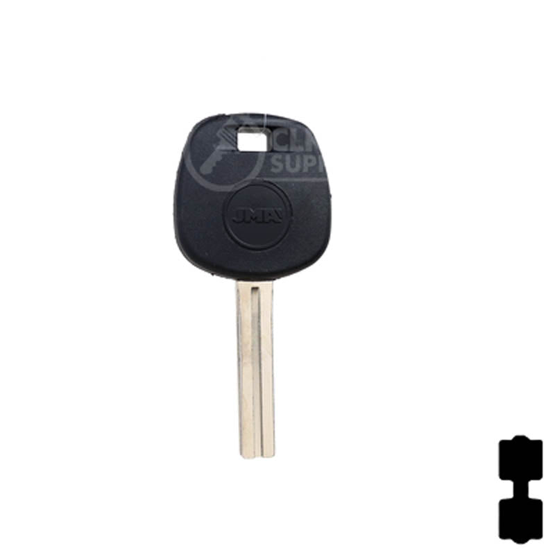 Uncut Transponder Key | Lexus | TOY48BT4 Automotive Key JMA USA