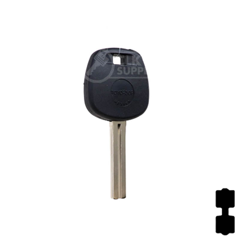 Uncut Transponder Key | Lexus | TOY48BT4 Automotive Key JMA USA
