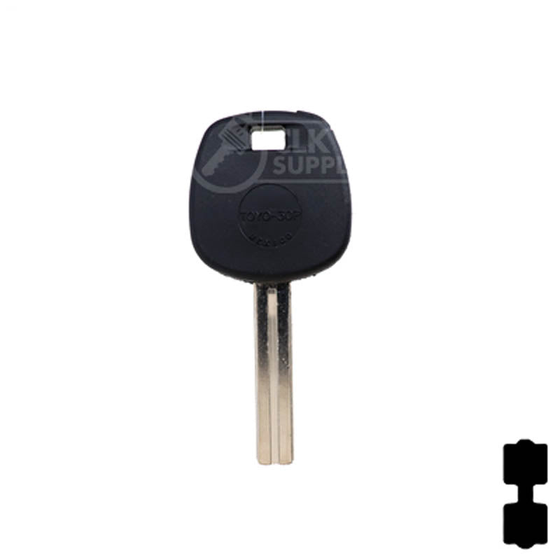 Uncut Transponder Key | Lexus | TOY48BT4 Automotive Key JMA USA