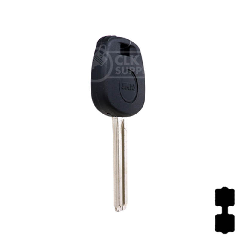 Uncut Transponder Key | Lexus | TOY50PT Automotive Key JMA USA