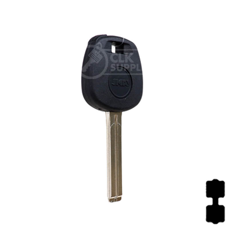 Uncut Transponder Key | Lexus | TOY50PT Automotive Key JMA USA