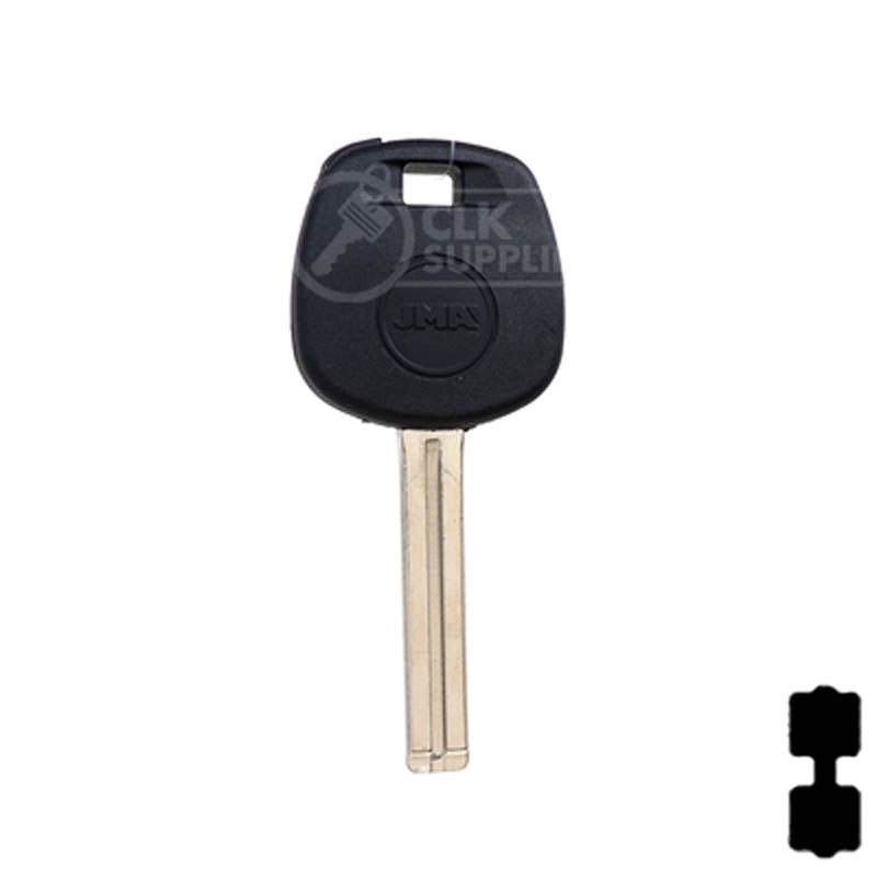 Uncut Transponder Key | Lexus | TOY50PT Automotive Key JMA USA
