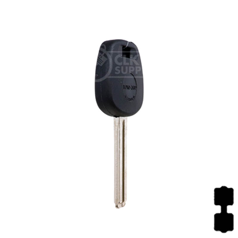 Uncut Transponder Key | Lexus | TOY50PT Automotive Key JMA USA