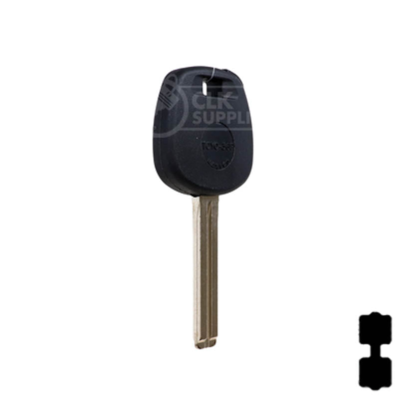 Uncut Transponder Key | Lexus | TOY50PT Automotive Key JMA USA