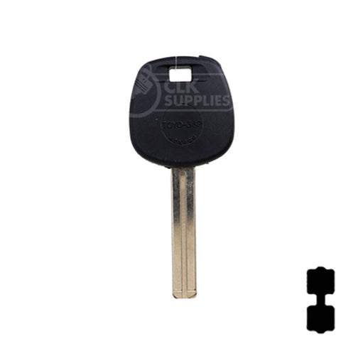 Uncut Transponder Key | Lexus | TOY50PT Automotive Key JMA USA