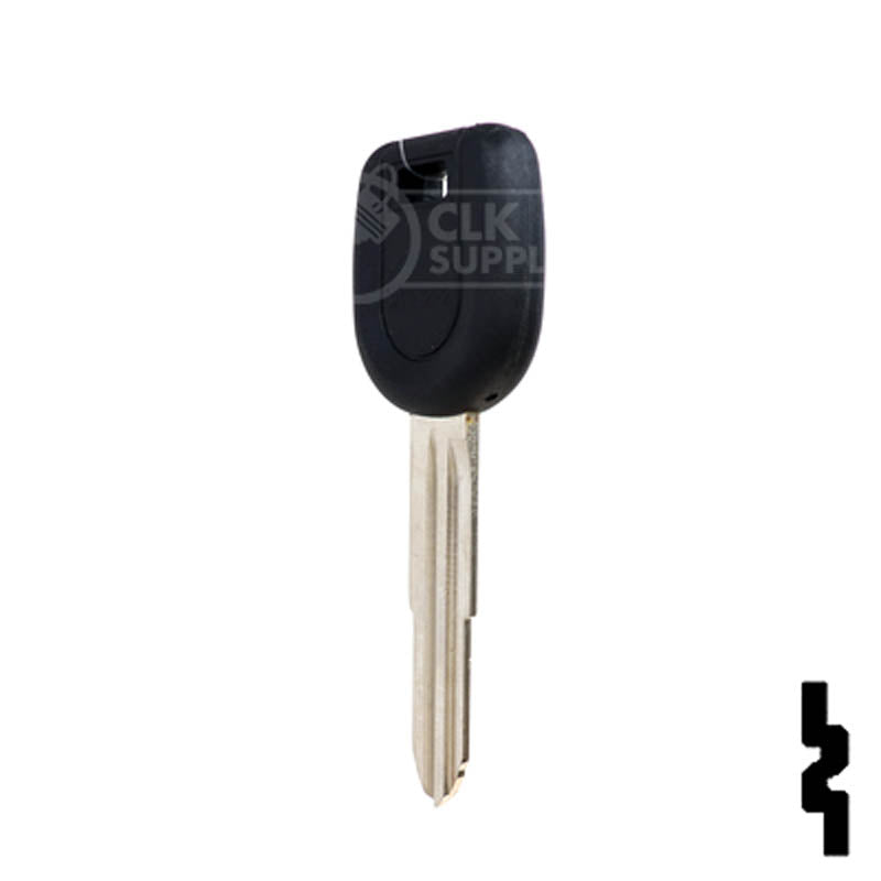 Uncut Transponder Key | Mitsubishi | MIT12PT Automotive Key JMA USA