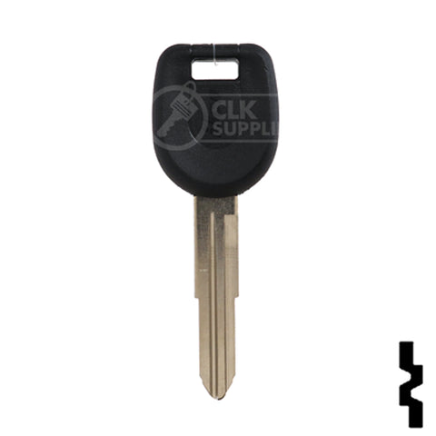 Uncut Transponder Key | Mitsubishi | MIT12PT Automotive Key Ilco