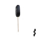 Uncut Transponder Key | Mitsubishi | MIT14PT Automotive Key JMA USA