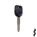 Uncut Transponder Key | Mitsubishi | MIT14PT Automotive Key JMA USA