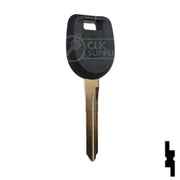 Uncut Transponder Key | Mitsubishi | MIT16APT Automotive Key Ilco