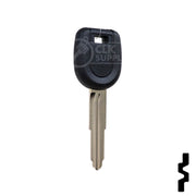 Uncut Transponder Key | Mitsubishi | MIT17APT Automotive Key JMA USA