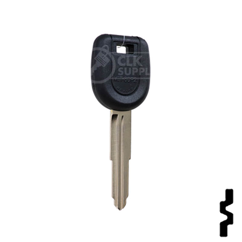 Uncut Transponder Key | Mitsubishi | MIT17APT Automotive Key JMA USA