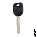 Uncut Transponder Key | Mitsubishi | MIT8PT Automotive Key Ilco
