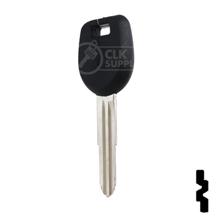 Uncut Transponder Key | Mitsubishi | MIT8PT Automotive Key Ilco