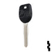 Uncut Transponder Key | Mitsubishi | MIT8PT Automotive Key Ilco