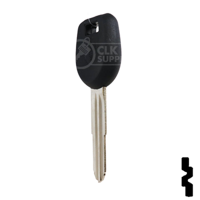 Uncut Transponder Key | Mitsubishi | MIT8PT Automotive Key Ilco