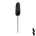Uncut Transponder Key | Mitsubishi | MIT8PT Automotive Key Ilco