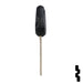 Uncut Transponder Key | Mitsubishi | MIT8PT Automotive Key Ilco