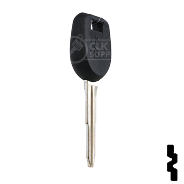 Uncut Transponder Key | Mitsubishi | MIT8PT Automotive Key Ilco
